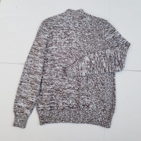 New GUESS Men's Drian Mock-Neck Zip Sweater - Picture 10 of 10